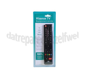 Foto van One For All Afstandsbediening Geschikt voor alle Hisense televisies Lcd, Led en Plasma 