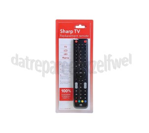 Foto van One For All Afstandsbediening Geschikt voor alle Sharp televisies Lcd, Led en Plasma 