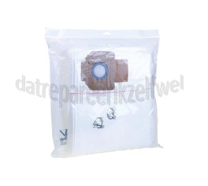 Foto van Nilfisk Stofzuigerzak Fleece, 5 stuks Alto Attix 550, 560 