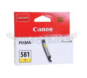 Foto van Canon Inktcartridge CLI 581 Yellow Pixma TR7550, TS6150 