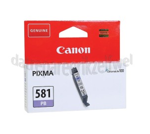 Foto van Canon Inktcartridge CLI 581 Photo Blue Pixma TS8150, TS9150 