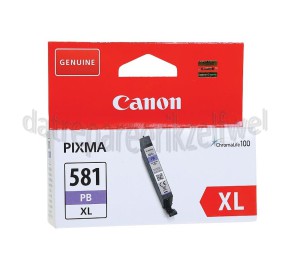 Foto van Canon Inktcartridge CLI 581XL Photo Blue Pixma TS8150, TS9150 