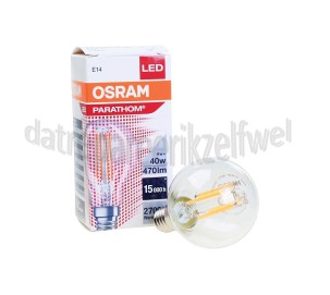 Foto van Osram Ledlamp Kogellamp LED Classic P40 4W E14 470lm 2700K 
