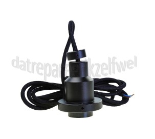 Foto van Osram Lamphouder Vintage 1906 Pendulum Pro Black LED filament lampen, heldere halogeenlampen 
