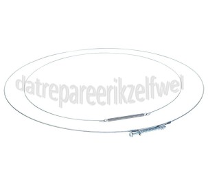 Foto van Bosch Manchet Met tuit en 2 knelringen WAW24740PL01, WM14W74009 