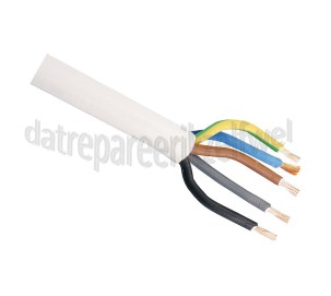 Foto van Snoer Perilex VMVL 5x2.5mm2 Wit 