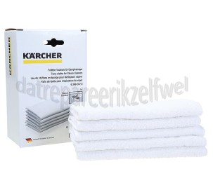 Foto van Karcher Doekenset Microvezel Doekenset, 5-delig Voor alle Karcher stoomreinigers 