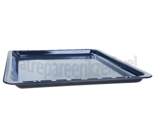 Foto van AEG Bakplaat Geemaillerd, Grijs, 466x385x22mm BP801271SM, BP821430FM 