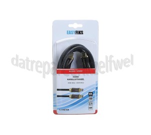 Foto van Easyfiks HDMI 2.1 Kabel HDMI 8K A Male - Male A 1.5 Meter 