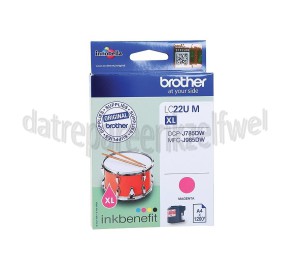 Foto van Brother Inktcartridge LC22UM XL Magenta DCP-J785DW, MFC-J985DW 