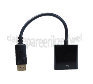 Foto van Easyfiks Displayport Kabel DisplayPort Male naar HDMI Female Adapterkabel 0.2 Meter, zwart 