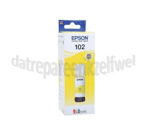 Foto van Epson Inktcartridge Ecotank 102 Yellow Epson Ecotank ET-Serie 2700, 2750, 3700, 3750, 4750 