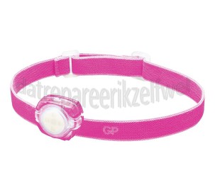 Foto van GP Hoofdlamp Discovery CH31 hoofdlamp, roze 40 lumen, 2x CR2025 batterij 
