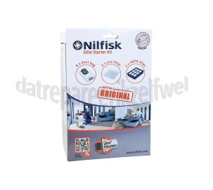 Foto van Nilfisk Stofzuigerzak Elite Starterkit Elite Classic, Elite Comfort 