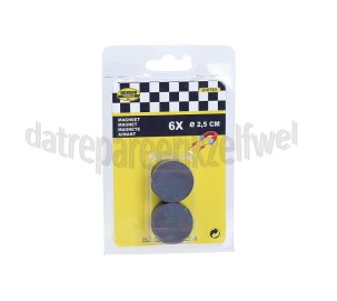 Foto van Benson Magneet Magneet, 6 stuks Diameter 2,5cm 