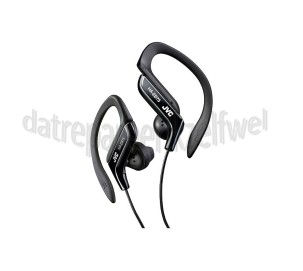 Foto van JVC Hoofdtelefoon Ear Clip Headphones, Zwart Sport, fitness 