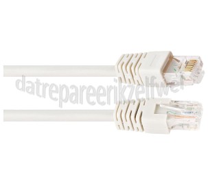 Foto van Easyfiks UTP/Netwerk kabel UTP CAT6 Netwerkkabel, RJ45 Male - RJ45 Male 1.5 Meter, Wit 