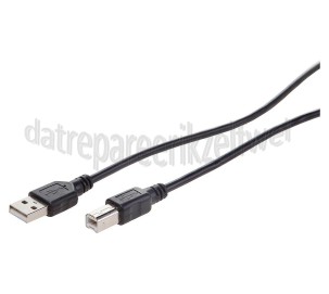 Foto van Easyfiks USB Kabel USB 2.0 A Male - USB 2.0 B Male 1.5 Meter 