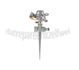 Foto van Talen Tools Sproeier Sectorsproeier op zinken piket RVS filter, onderhoudsvrij 
