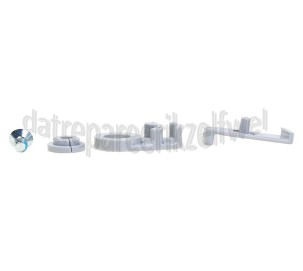Foto van Dometic Slot Deurvergrendeling compleet, zilver/grijs RM5310, RM5380 