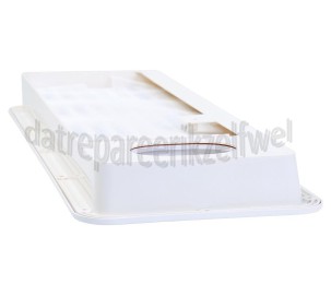 Foto van Dometic Rooster Ventilatierooster absorptiekoelkast, boven, wit LS100 