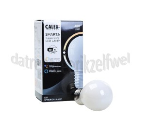 Foto van Calex Ledlamp Smart LED Kogellamp P45 E27 Filament Softline 220-240V, 4,9W, 470lm, 2200-4000K 