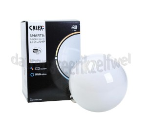 Foto van Calex Ledlamp Smart LED Globelamp G125 E27 Filament Softline 220-240V, 7,5W, 1055lm, 2200-4000K 