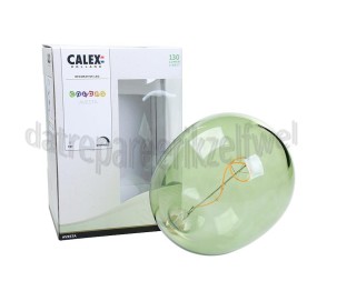 Foto van Calex Ledlamp Colors Avesta Quartz Emerald Green LED lamp E27 4W 130lm 2200K Dimbaar 