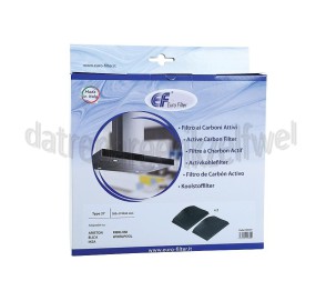 Foto van Eurofilter Filter Koolstoffilter 285x175x40mm AKR670WH, AKR970IX 