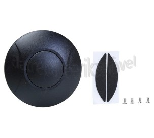 Foto van Vloerdimmer Puls, zwart LED, 3-100 Watt 