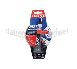 Foto van Loctite Lijm Secondelijm 60 Sec. Universeel, corrigeerbaar 