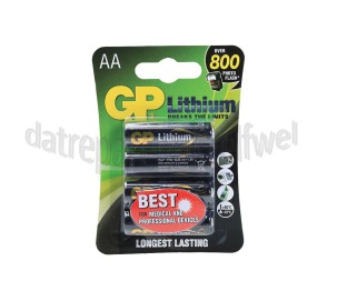 Foto van GP Batterij Lithium Pro AA batterij 1,5V