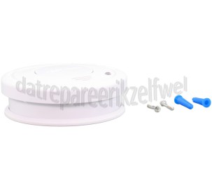 Foto van Smartwares Rookmelder RM250 Optisch Incl. 9V batterij (levensduur 1 jaar) 