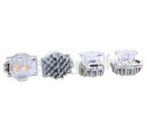 Foto van Novy Lamp Set LED verlichting, 4 stuks Dual LED (2 licht kleuren) 6845, 6830, D821/16 