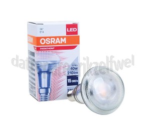Foto van Osram Ledlamp Parathom Reflectorlamp R50 2,6W E14 210lm 2700K 