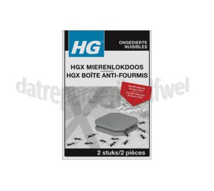 Foto van HG Verdelger HGX Mierenlokdoosjes voor binnen Onopvallend in het interieur 