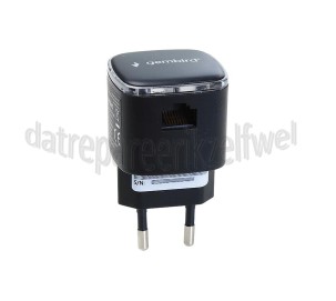 Foto van Gembird Repeater Wifi repeater, zwart 300Mbps 