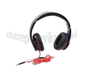 Foto van Gembird Hoofdtelefoon Folding Stereo headset met microfoon Muziek luisteren, games spelen, bellen 