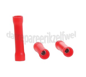 Foto van Ratio Kabelschoen Rood, Doorverbinder 0,5-1,5mm 