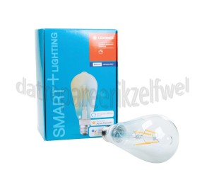 Foto van Ledvance Ledlamp Smart+ Edisonlamp Dimbaar Bluetooth E27 5,5W 650lm 2700K 