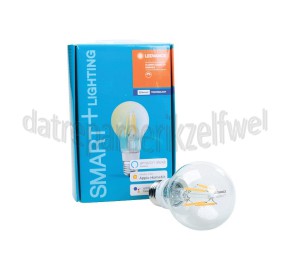Foto van Ledvance Ledlamp Smart+ Standaardlamp Dimbaar Bluetooth E27 5,5W 650lm 2700K 