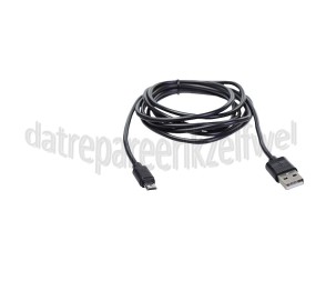 Foto van Easyfiks USB Kabel Zwart, 200cm Micro USB 