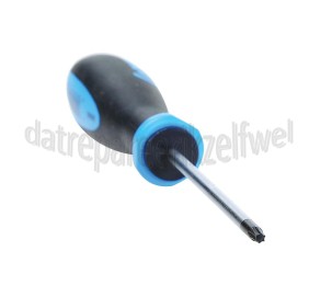 Foto van Witte Schroevendraaier Torx schroevendraaier Inwendige Torx bouten 