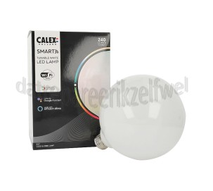 Foto van Calex Ledlamp Smart LED Globelamp G125 E27 Filament Softline 220-240V, 5,5W, 240lm, 1800-3000K 