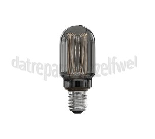 Foto van Calex Ledlamp LED Glasfiber Titanium T45 Buislamp E27 3,5W 40lm 2000K Dimbaar 