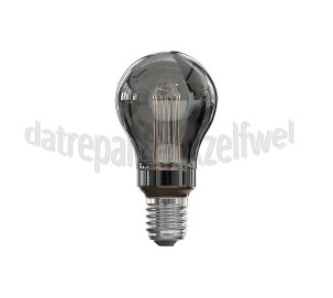 Foto van Calex Ledlamp LED Glasfiber Titanium A60 E27 3,5W 40lm 2000K Dimbaar 