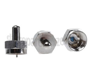 Foto van Afsluitweerstand Afsluitweerstand F connector 