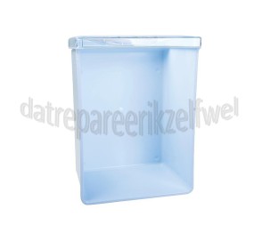 Foto van Whirlpool Groentelade Transparant/Wit, 230x155mm Crystal BCB333BGEHA, BCB312AIHA 