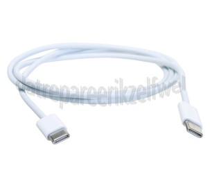 Foto van Apple USB Kabel USB-C-oplaadkabel 1 meter, Wit 