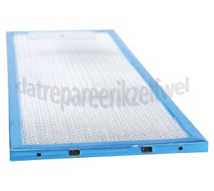 Foto van Pelgrim Filter Metaalfilter 450x143mm. ISW750GRYP01, ISW750GRYP02, ISW750KORP02 